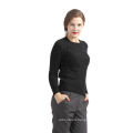 Factory Supply custom design grey color cashmere knitted sweater